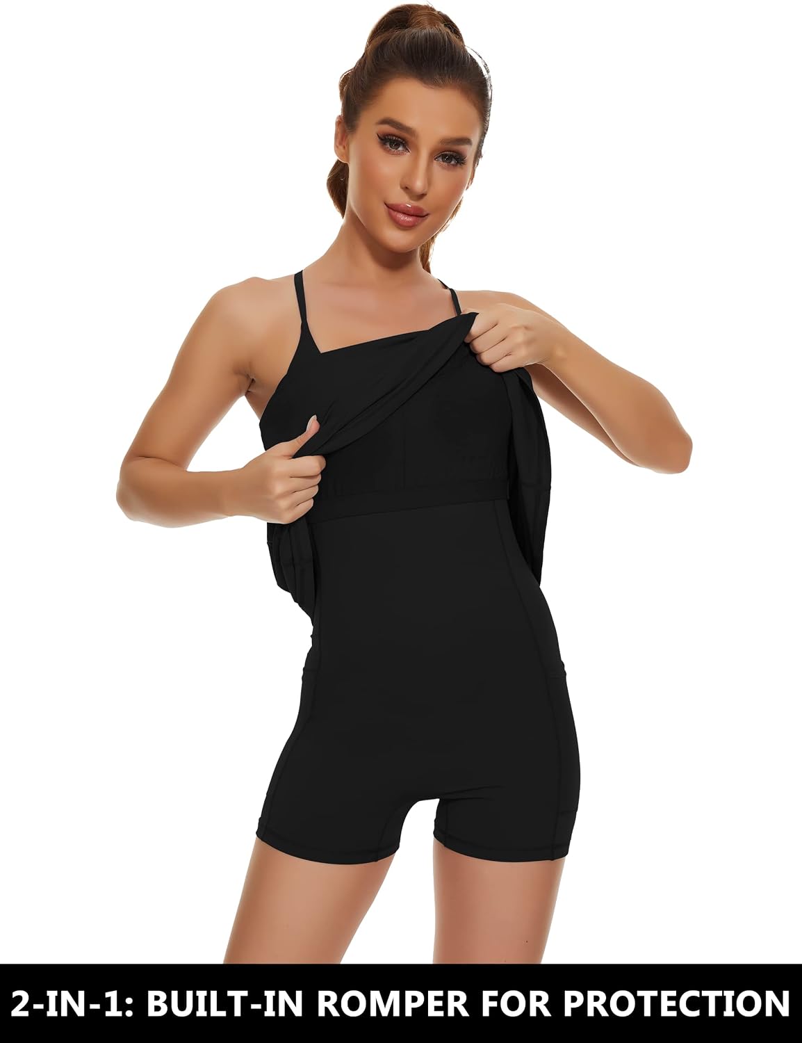 Women's Athletic Tennis Dress 2-in-1 - Image 4